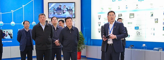 湖南省副省長(zhǎng)陳飛一行蒞臨威勝電氣考察調(diào)研