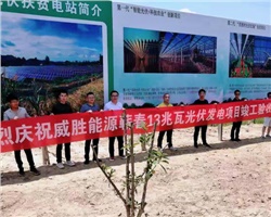 惟遠(yuǎn)能源蘄春縣26兆瓦農(nóng)光互補(bǔ)光伏扶貧發(fā)電項目竣工驗收！