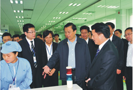 時任全國人大常委會委員長、時任國務(wù)院副總理張德江同志視察威勝