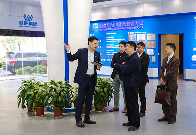 湖南省發(fā)改委副主任、省能源局局長(zhǎng)劉年來(lái)一行蒞臨威勝電氣產(chǎn)業(yè)園調(diào)研